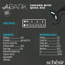 Schesir After Dark Patè For Cat - Chicken With Quail Egg 80g (Min Order- 12 Cans)