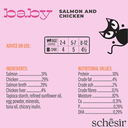 Schesir Baby Mousse Kitten - Salmon And Chicken 70g (Min Order- 12 Pouch)