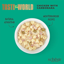 Schesir Taste The World Dog Wholefood - Chicken With Carbonara150g (Min Order- 8 Cans)