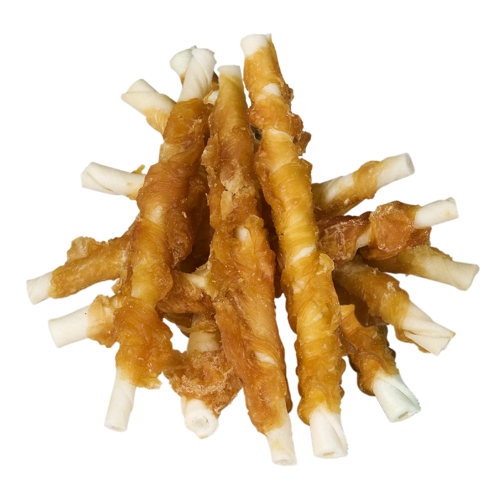 Dog Fest Chicken Strips On A Chewy Stick For Adult Dogs - 90g (3.17oz)[Weight - 90g]