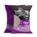 Meow Mates Bentonite Cat Litter - Lavender Scent 25L-20kg