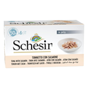 Schesir Cat Multipack Can Wet Food-Tuna With Salmon[Weight - 300g]