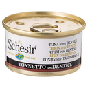 Schesir Cat Wet Food-Tuna With Dentex (Min Order 85g - 14pcs)[Weight - 85g]