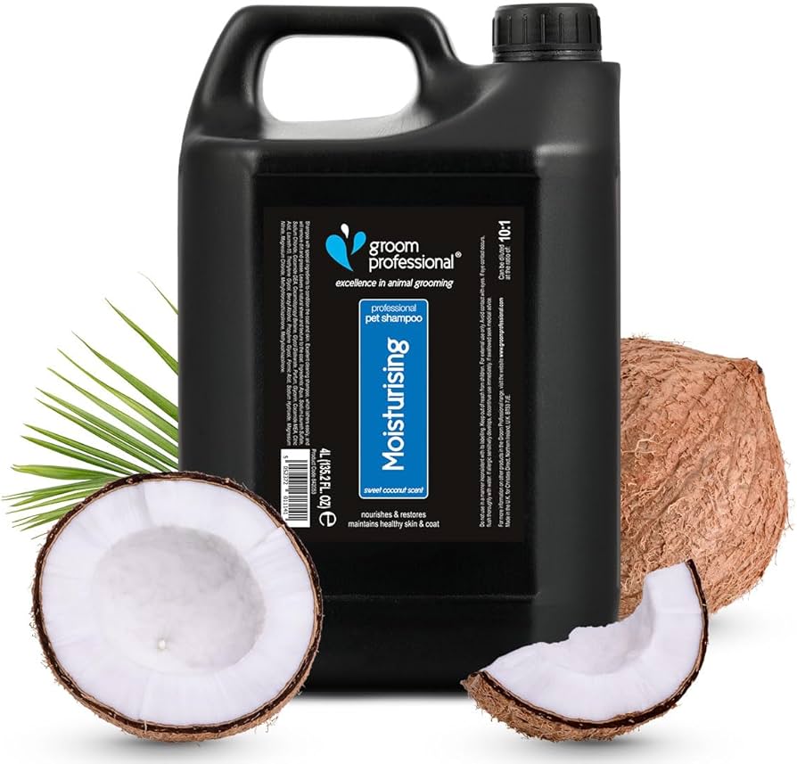 Groom Professional Coconut Moisturising Shampoo 4Litre