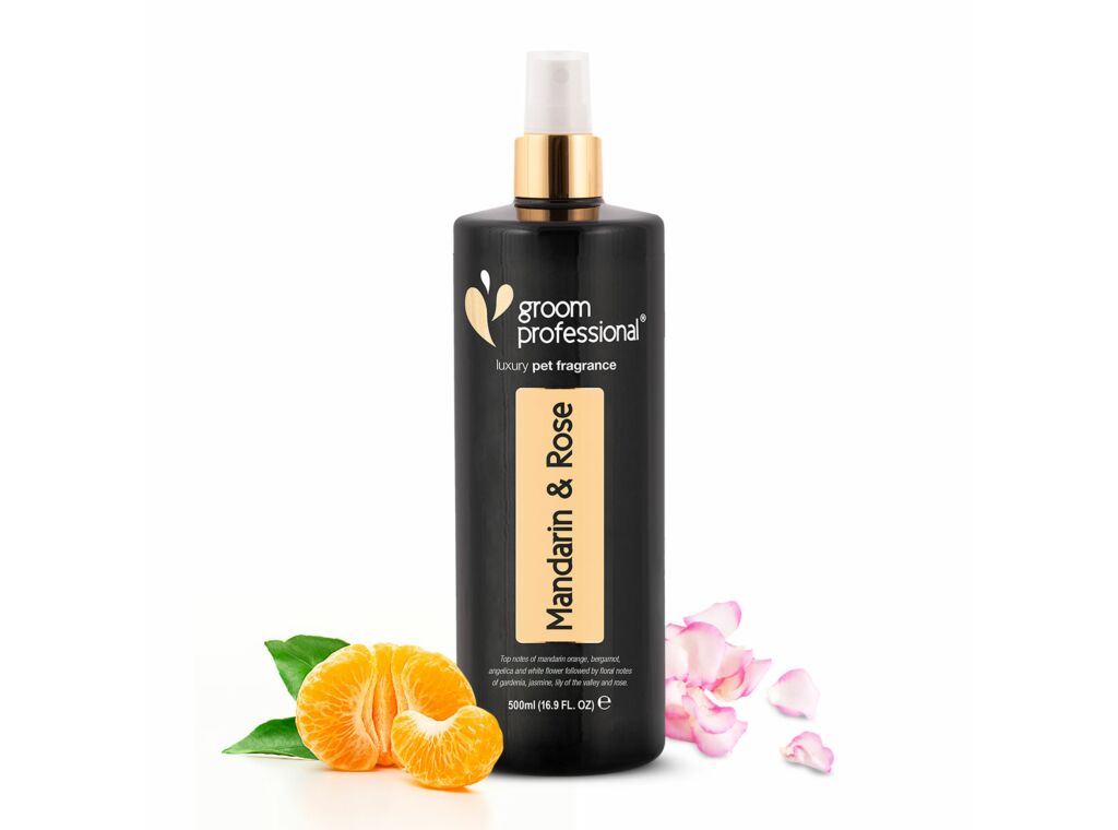 Groom Professional Exclusive Mandarin & Rose Fragrance [Volume - 500 ml]