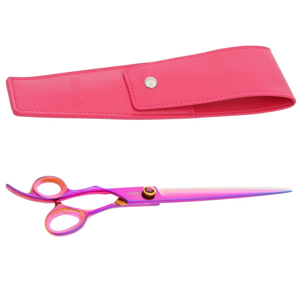 Groom Professional Luminosa Left Straight Scissor[Length - 8 Inch]