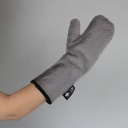 Duvo+ AMBER - Microfiber care glove 2st - 35x17x2cm grey