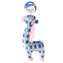 Duvo+ Plush Giraffe Retro Dog Toy 32x14x5cm Blue