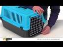 Ferplast ATLAS 10 EL Cat and Small Dog Carrier 32,5 x 48 x h 29 cm - Light Blue