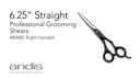 Andis 6.25" Straight Shear — Right Handed