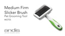 Andis Medium Firm Slicker Brush