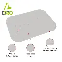 DOCO® Silicone Waterproof Feeding Mats  for Dogs and Cats 47 x 35.5cm(O/S) Hot Pink