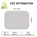 DOCO® Silicone Waterproof Feeding Mats  for Dogs and Cats 47 x 35.5cm(O/S) Wisteria