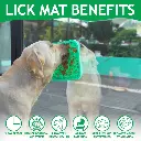 DOCO® Licking Mats for Dogs and Cats 20cm x 20cm(O/S) Wisteria