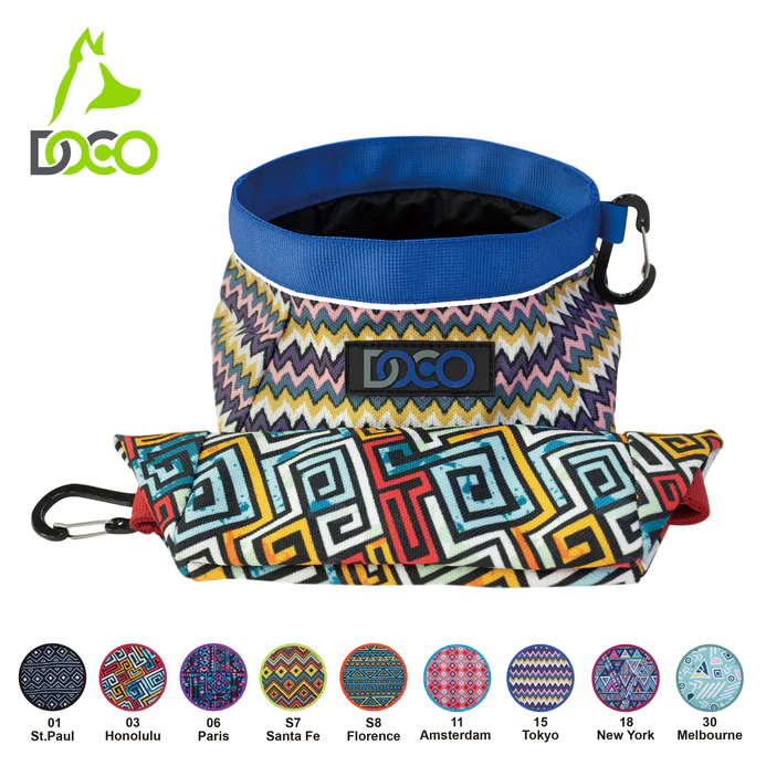 DOCO® Multifunctional Pet Bowl 1L(M) Santa Fe