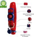 DOCO® Puffy Cat Collar 1.0 X 19-31cm(XS) - Red