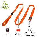 DOCO® Signature Nylon Leash - 4ft-1.0 x 120cm(XS)-Red