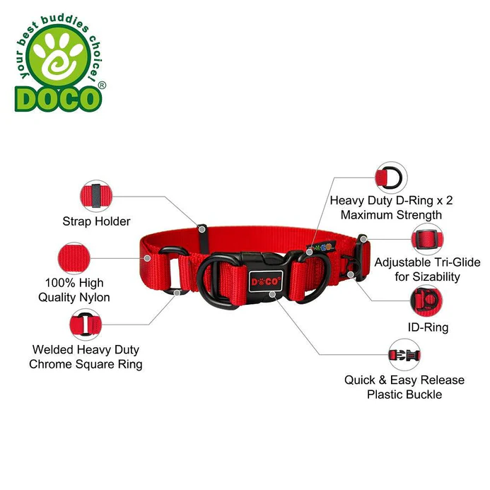 DOCO® DD Collar 2.5 x 45-68cm(L) Pink