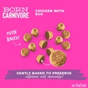 Schesir Born Carnivore Grain Free Oven Baked Dry Cat Chicken & Egg - Kitten 1.25kg