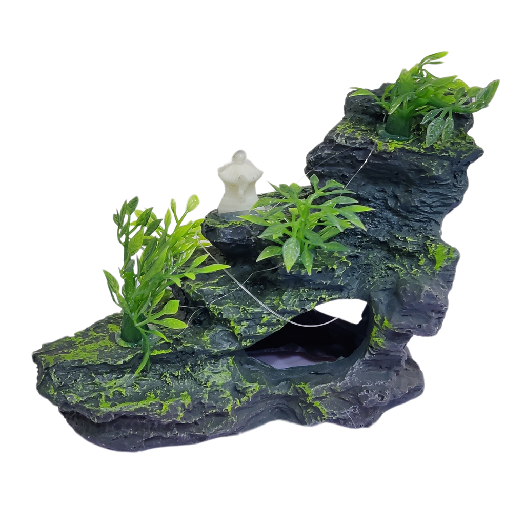 Karis Mountain View Aqua Decoration 15x7.5x12.5cm