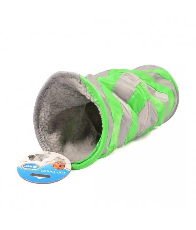 [LR4956001] Duvo Play Tunnel Grey-Green 35cm[Length - 35cm].webp