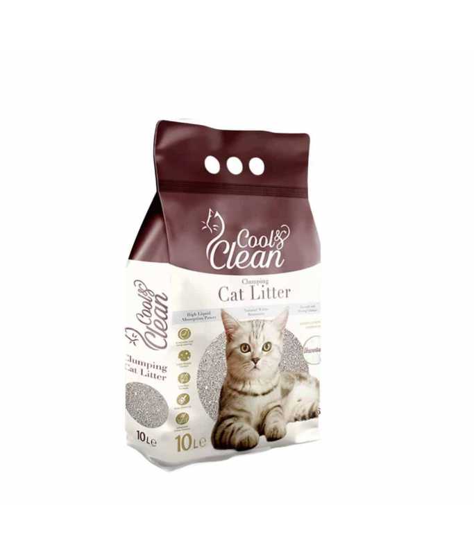 Patimax Cool & Clean Clumping Cat Litter 10L[Flavor - Orange]