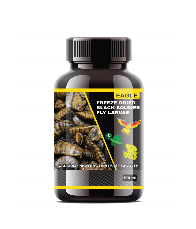 Horizone Eagle Freeze Dried Black Soldier Fly Larvae - 100 ml