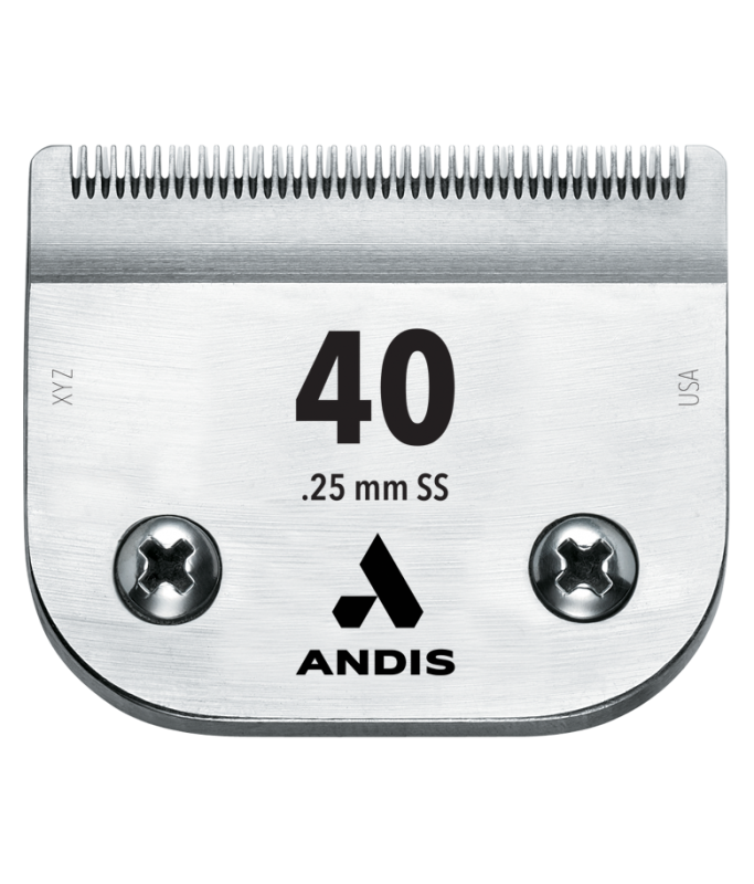 Andis Ceramic Edge® Detachable Blade[Blade Size - 40ss / 0.25mm]