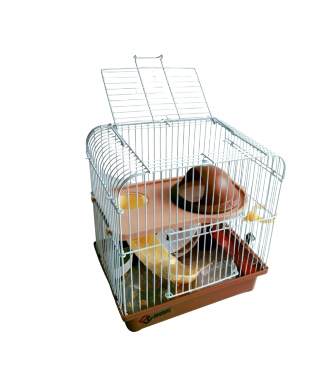 Dayang Hamster, Mouse & Gerbil Cages (BC-156), L23 x W17 x H24cm - (Only Sold By Box Of 12 Pcs)