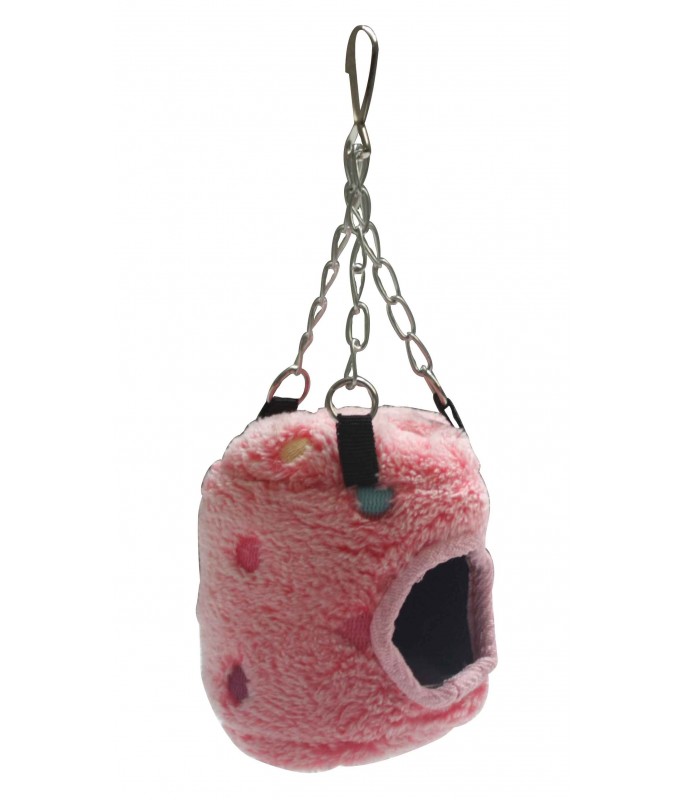 Pado Hanging Hooded Bird House[Dimension - 8x8 cm]