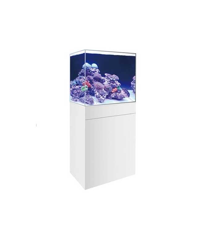 Boyu Marine Aquarium-White, Tank + Cabinet Set (Bottom Filtration System)[Dimension - 673x534x483cm]