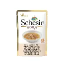 Schesir Cat Wet Soup-With Wild Pink Salmon and Carrots[Weight - 85g] (Min Order 85g - 20pcs)