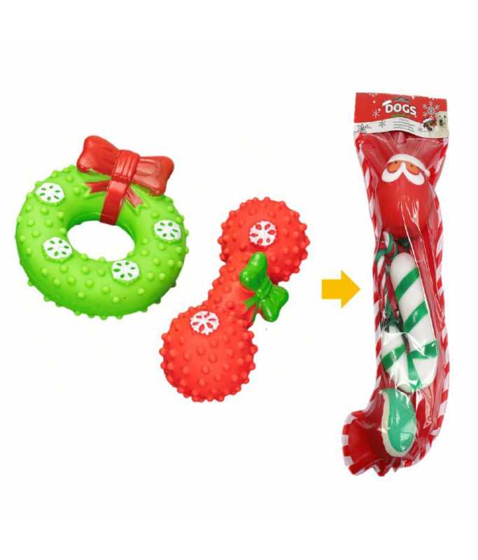 Seasopet Christmas Teething Toys Kit