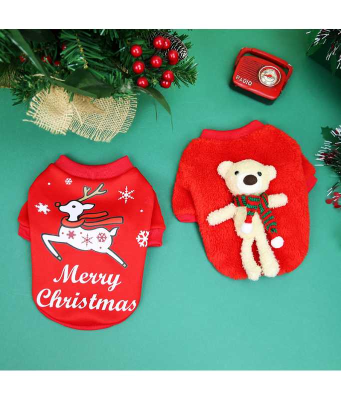 Seasopet Christmas Pet Sweater (Assorted Design)