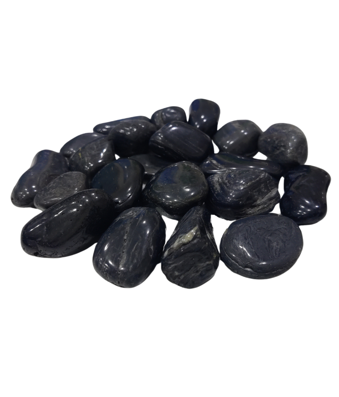 Aqualife 20-40mm Polished Black Pebble 10kg