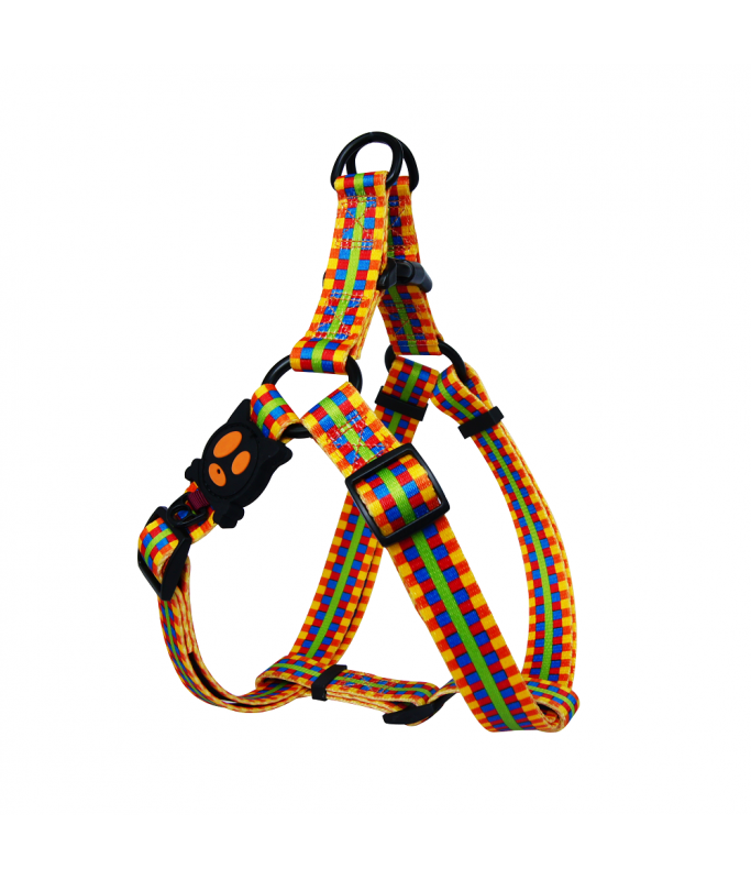 DOCO® LOCO Step-In Harness (DCL202)[Texture - Lime Street, Size - L]