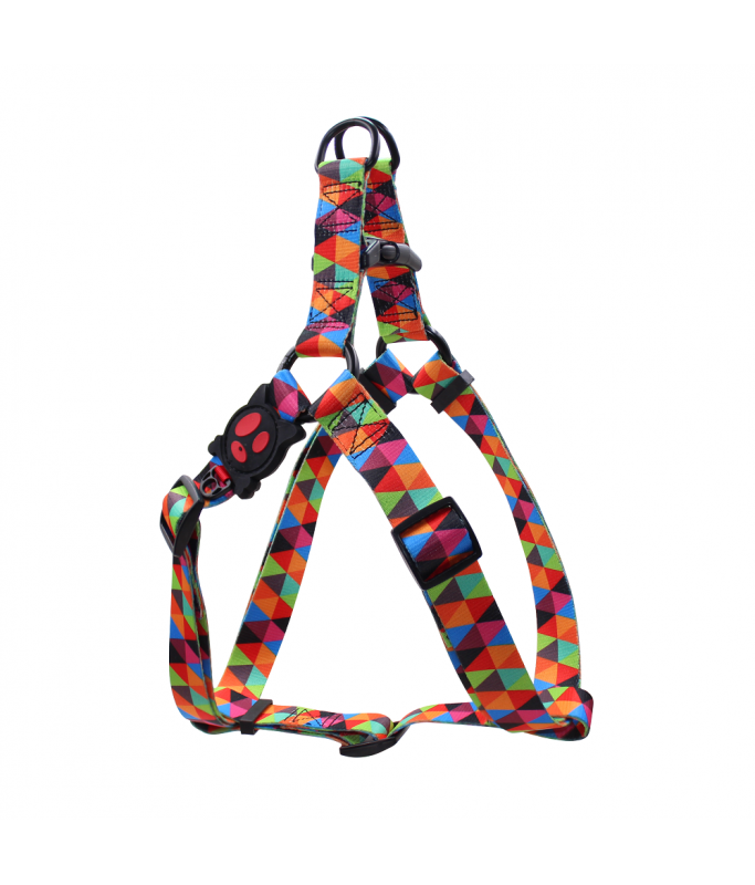 DOCO® LOCO Step-In Harness (DCL202)[Size - L, Texture - Triangles]