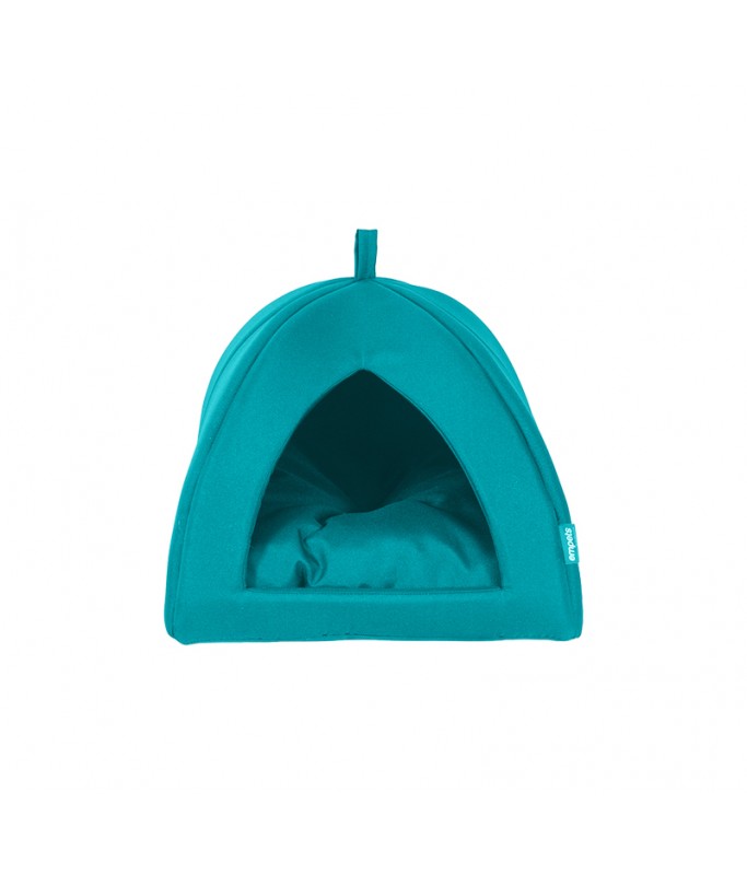 Empets Igloo House With Cushion Basic[Dimension - 43x43x35cm]