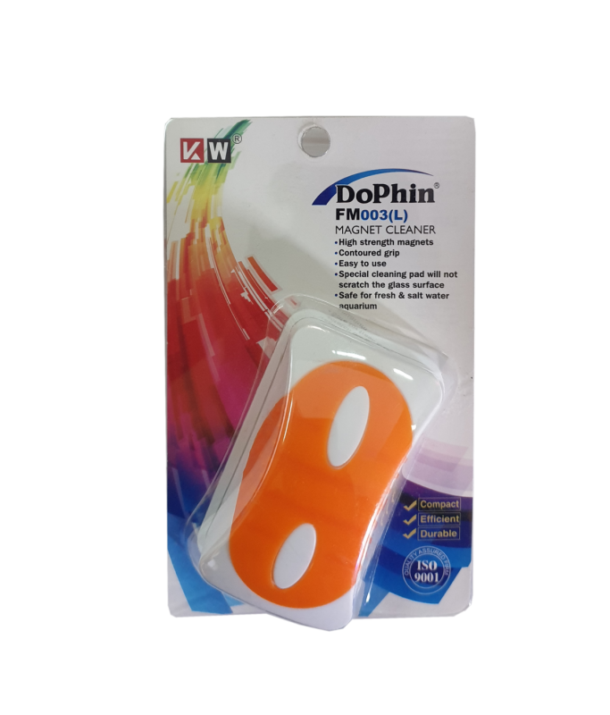 KW Zone Dophin Floating Magnetic Cleaner - Without Blade[Size - L]