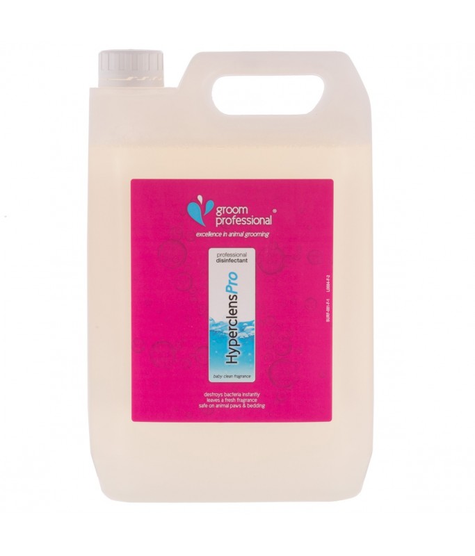 Groom Professional Hyperclens Professional Disinfectant[Volume - 5 litre, Flavor - Baby]