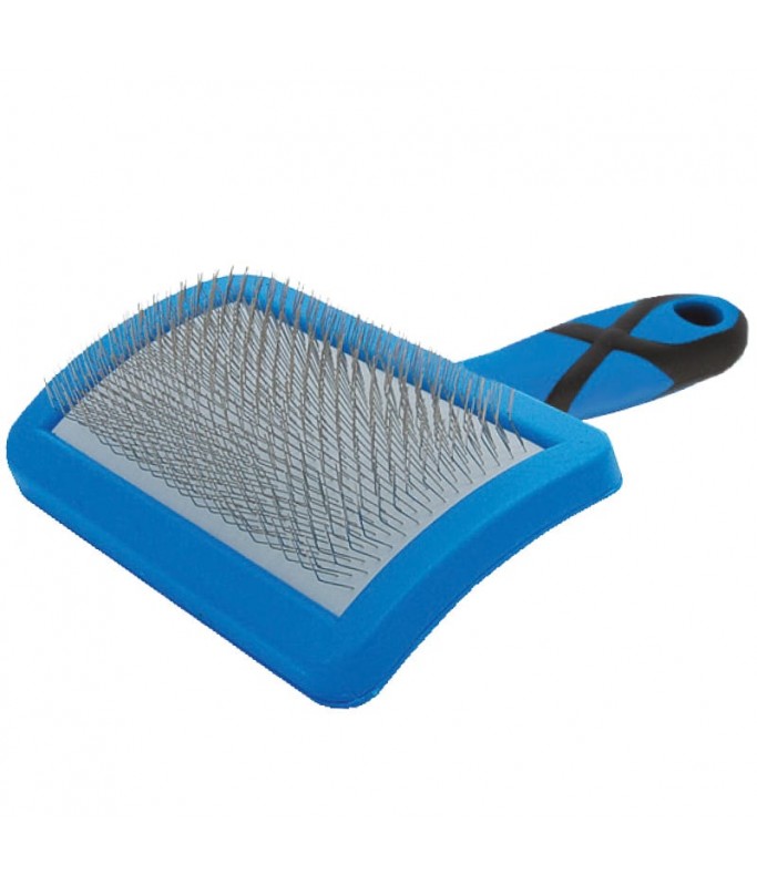 Groom Professional  Curved Soft Slicker Brushes[Size - S]