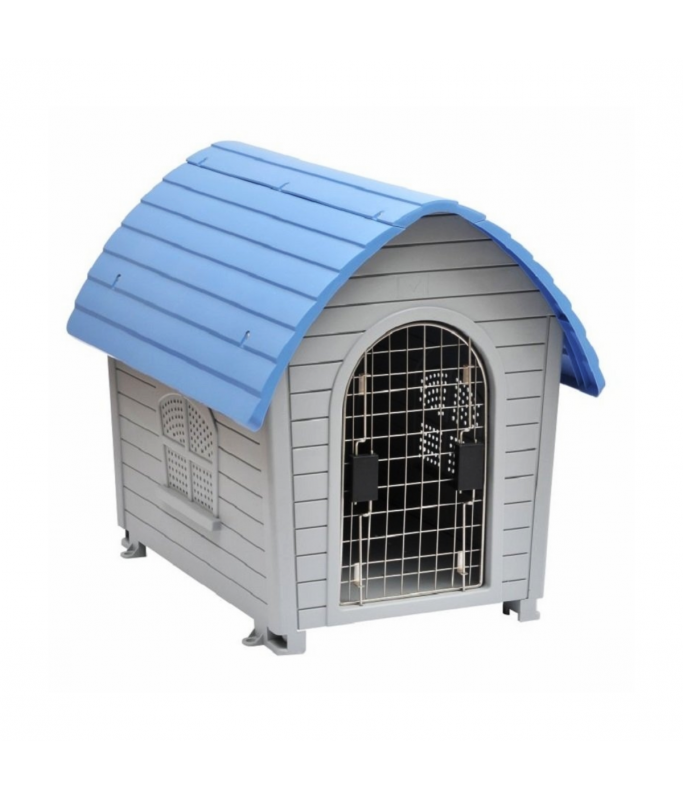 Pet Mode Plastic Dog House[Dimension - 117 x 82 x 114cm, Size - L]