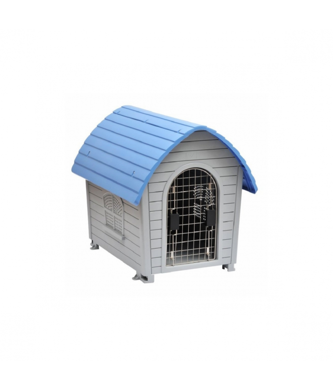 Pet Mode Plastic Dog House[Dimension - 74 x 48 x 66.5cm, Size - S]