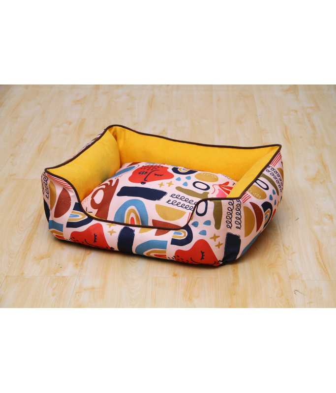 Catry Dog/Cat Printed Cushion-111[Dimension - 50x40x14cm]