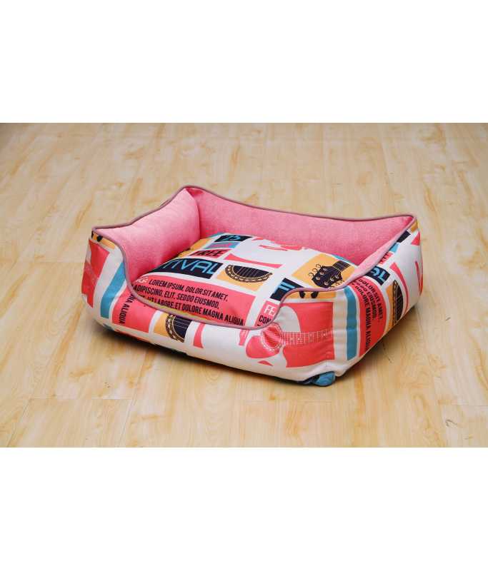 Catry Dog/Cat Printed Cushion-92[Dimension - 50x40x14cm]