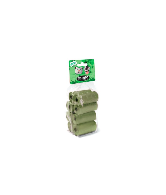 Rolls of 15 Waste Bags Biodegradable[Count - 8]