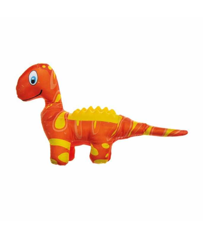 Imac Plush Dino with Plastic Back Dog Toy  37x23 cm