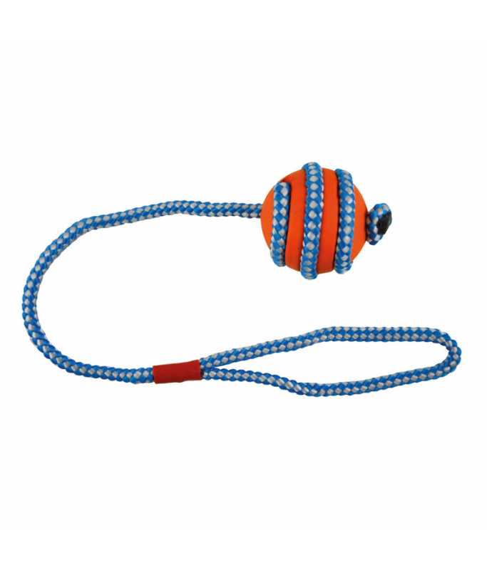 Imac Toy For Dogs Rubber Ball With Rope -  5 cm