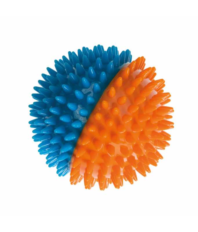 Imac Dog Toy Dual Colour Spiky Ball with Squeaker, Ø8,5cm