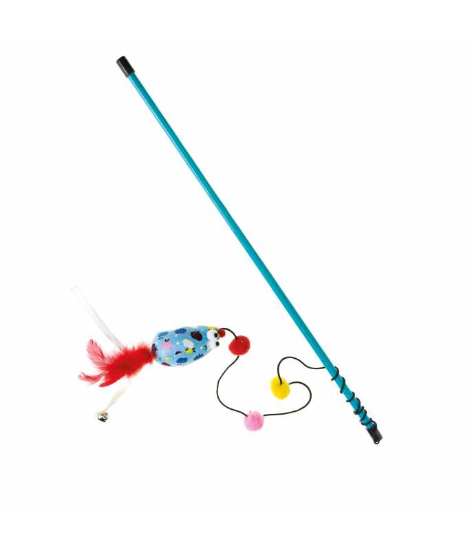 IMAC Cat Toy Cane with Mouse 47cm